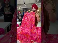 Download Lagu Hot Pink Chiffon Pom-Pom Anarkali Suit with Mirror Work on neck \u0026 Chiffon Pom Pom Dupppata Follow