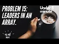 Problem 15 - Easy