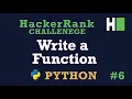 6 Write a Function Hackerrank Python Solution