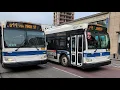 MTA NYCT 40-Foot Bus Action on the Q44-SBS February 2025 at Flushing-Main Street
