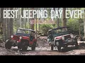 Best Jeeping Day Ever - Willys Flat Fender CJ2a Off road