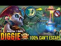 Download Lagu 100% Can't Escape!! Diggie Super Annoying Hero!! - Build Top 1 Global Diggie ~ MLBB