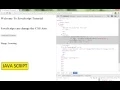 TAMIL JAVASCRIPT HOW TO CHANGE CSS ATTRIBUTE DEMO