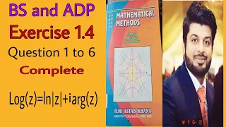 Mathematical Methods by S M Yusuf Ch 1 Exercise 1 4 Question 1 to 6 complete