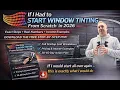 If I Had to Start a Window Tint Business From Scratch - This Is Exactly What I d Do