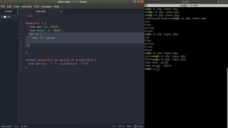 PHP Tutorial Arrays