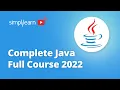 Complete Java Full Course for 2026 Java Tutorial for Beginners Java Programming Simplilearn