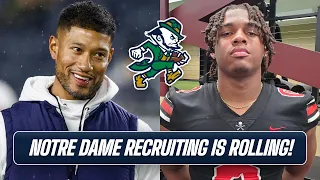 Notre Dame recruiting UPDATE Elite commit Darieon Prescott joins the show Questions from audience