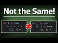 The Order in Which you Loop matters row major and column major concept with Python and Julia