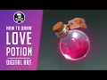 Download Lagu HOW TO DRAW A LOVE POTION! Full Digital Art Tutorial ● SephirothArt