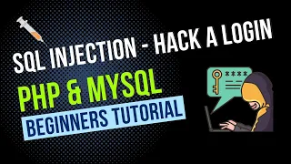08 SQL Injection - Hack A Login Page PHP MYSQL Tutorial Tagalog