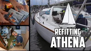 Sail Life – Synthetic lifelines, AIS MOB devices & painting – DIY projects