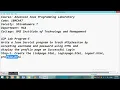 AJP Program 5 Java Servlet Http Session - Part II