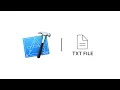 How to create a txt file in Xcode and use it for input file