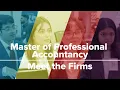 Meet the Firms 2025 - UC Davis Master of Professional Accountancy Students Network with Recruiters