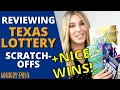 REVIEWING TEXAS LOTTERY SCRATCH-OFFS NICE WINS