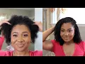 NATURAL HAIR TRANSFORMATION My New Hair Routine saved the day ft Betterlength