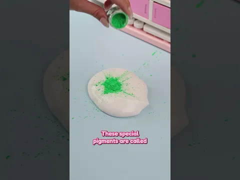 This Slime Changes Color When You Touch It?! 😱 #slime #science #experiment