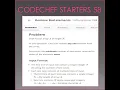 CODECHEF - Starters 58 Contest