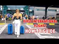 Download Lagu FIRST INTERNATIONAL FLIGHT? : Travel Tip, Airport Walk, Flight Preparation | Jen Barangan