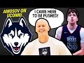 Egor Amosov Earns Praise At The 4 Spot For UConn Says I Came Here To Be Pushed By Coach Hurley
