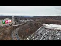 Drone Tour of Ridge Hill Stew Leonard Drive Yonkers NY Vlog Aerial Views of Traffic Homes