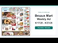Breaux Mart Weekly Ad 26 - 26 Best Deals