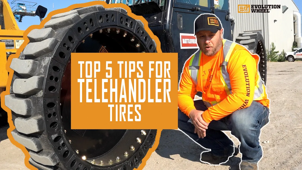 Evolution Wheel — Evolution Wheel — Telehandler Tire Buying Guide (YouTube video ad)