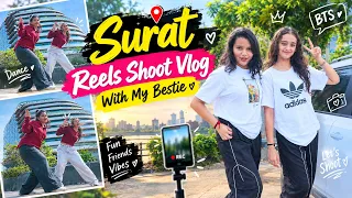 Surat Reels Shoot Vlog With My Bestie 😘❤️#nandini091013 #youtube #vlog #viral #explore #trending