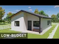 Simple House Design 2 Bedroom House Plan H1