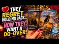 They Regret Holding Back Now They Want a Do-Over