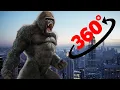 Lagu 360 Video || King Kong is in town || Giant gorilla in 4K