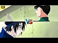 Sasuke vs Rock Lee Speed vs Power Naruto Funny Moments