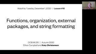 Lesson 16 Part 1 Functions