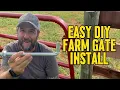 DIY Fence Gate Installation Installing Fence Gates on Your Farm or Homestead