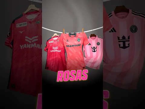 EQUIPOS ROSAS POR EL MUNDO 🌎🩷 #rosa #barakfever #futbol