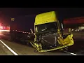 Westbound 580 Crash Raw of the 580 big rig crash and traffic backup