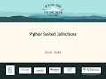 Grant Jenks - Python Sorted Collections