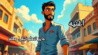 اغنيه  عايز تتعلم تبقى معلم اغنيه جديده  شعبي دندنها