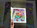 Favourite pages from Cozy Japan coloring book so far