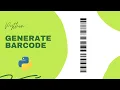 Generate barcode in python