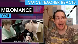 He Makes it Look Easy | Voice Teacher Reacts to Melomance - You