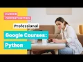 Google Launched IT Automation with Python Professional Certificate Course Python crash course