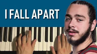 Download Post Malone - I Fall Apart (Piano Tutorial Lesson) MP3