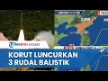 Korea Utara Luncurkan 3 Rudal Balistik ke ZEE Jepang, Peluncuran Dikecam PM Jepang Fumio Kishida