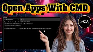How To Open Application Using CMD Step By Step Guide 2025 