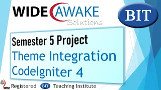Semester 5 Theme Integration CodeIgniter 4
