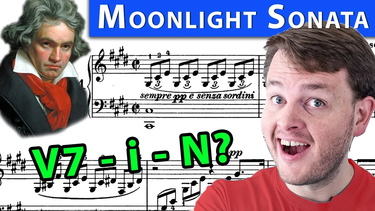 Learn EVERY chord in Moonlight Sonata - Chord names, theory, and progressions!