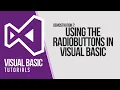 VB Tutorials Using Radio Buttons in Visual Basic Program