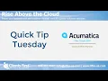 Acumatica Cloud ERP Tip 88 Payables Approve Bills for Payment